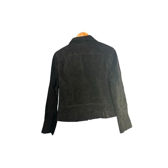 John Paul Richard Black Suede Leather Moto
Jacket M - Y2K Vintage - Picture 4 of 4